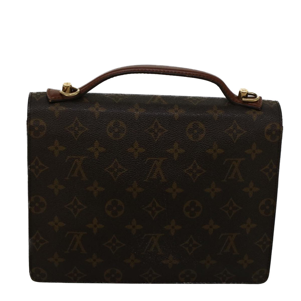 LOUIS VUITTON Monogram Monceau 26 Shoulder Bag M51187 LV Auth bs9289