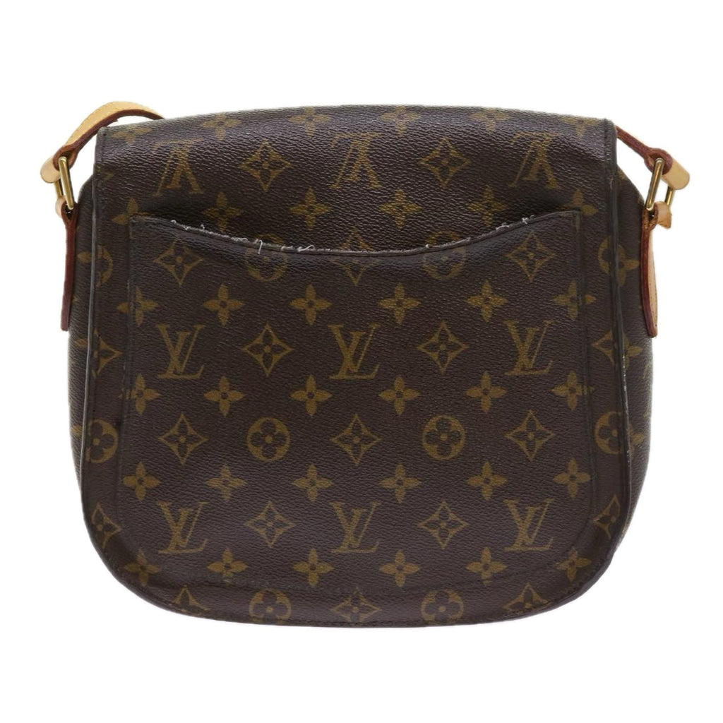 LOUIS VUITTON Monogram Saint Cloud GM Shoulder Bag M51242 LV Auth bs9303