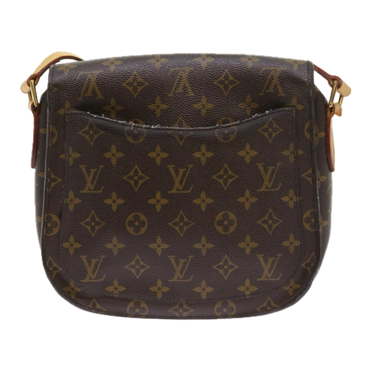LOUIS VUITTON Monogram Saint Cloud GM Shoulder Bag M51242 LV Auth bs9303