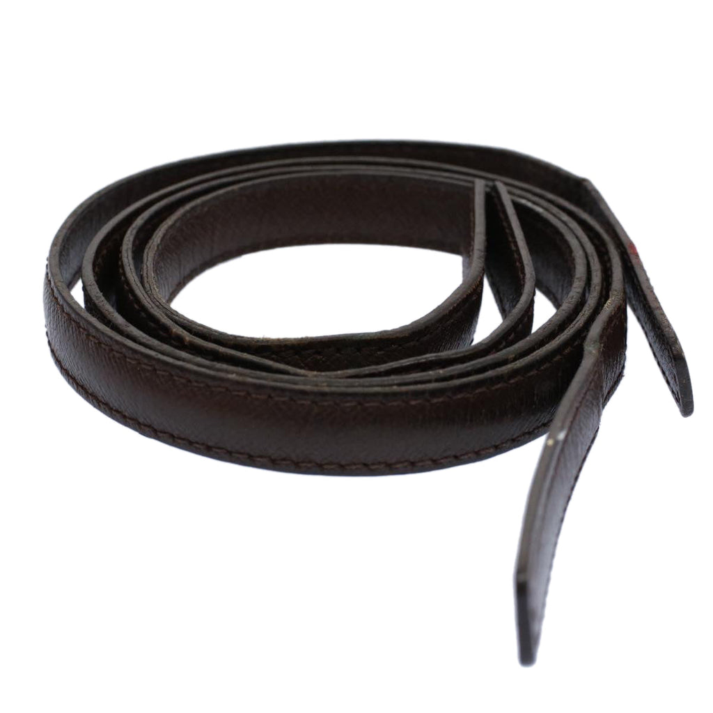 LOUIS VUITTON Shoulder Strap For Male Leather 19.7"-22" Br LV Auth bs9322