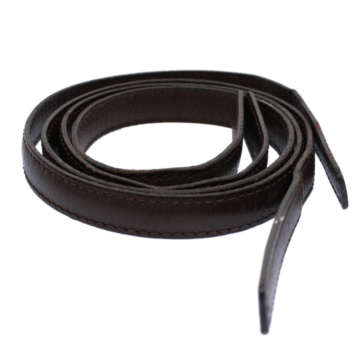 LOUIS VUITTON Shoulder Strap For Male Leather 19.7"-22" Br LV Auth bs9322