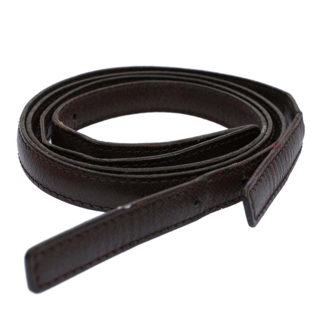 LOUIS VUITTON Shoulder Strap For Male Leather 19.7"-22" Br LV Auth bs9322