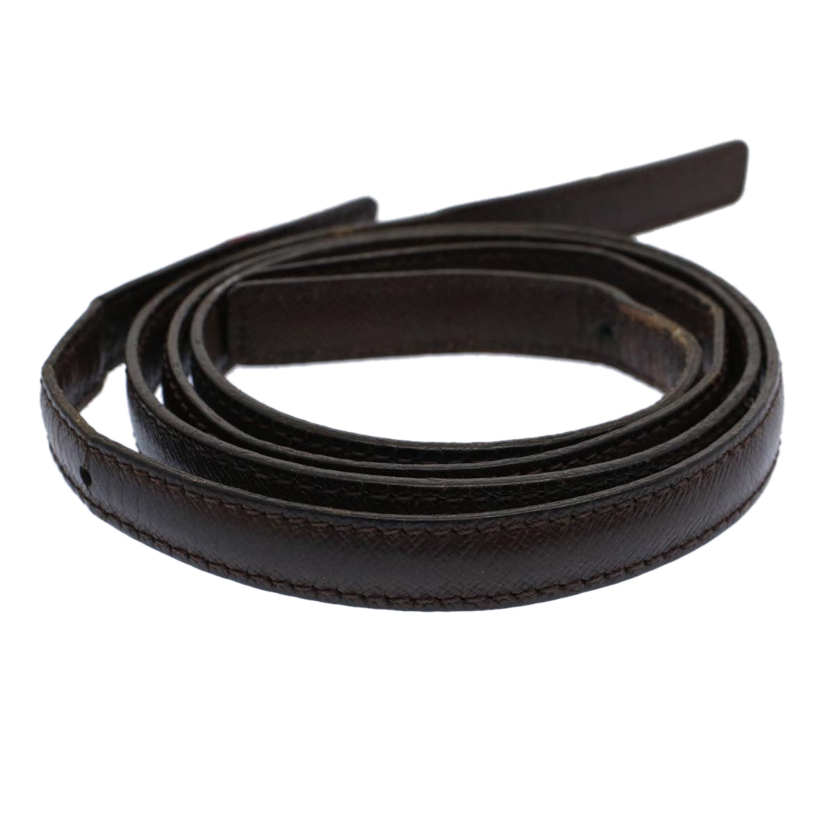 LOUIS VUITTON Shoulder Strap For Male Leather 19.7"-22" Br LV Auth bs9322