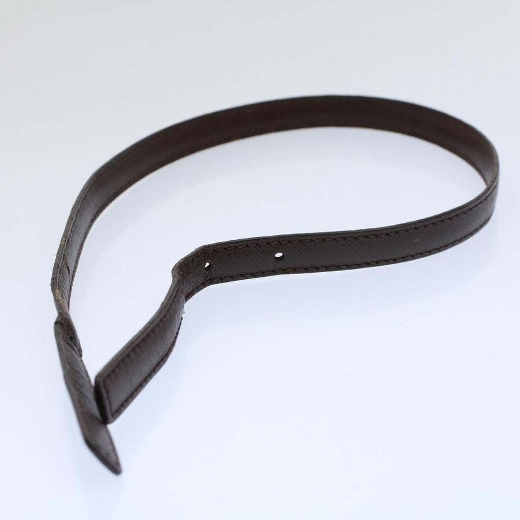 LOUIS VUITTON Shoulder Strap For Male Leather 19.7"-22" Br LV Auth bs9322