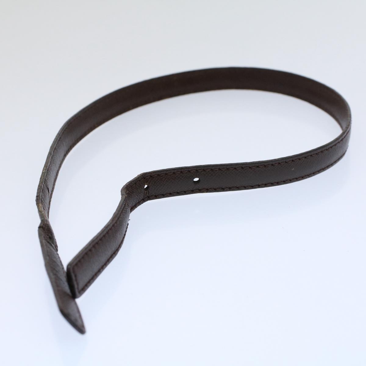 LOUIS VUITTON Shoulder Strap For Male Leather 19.7"-22" Br LV Auth bs9322