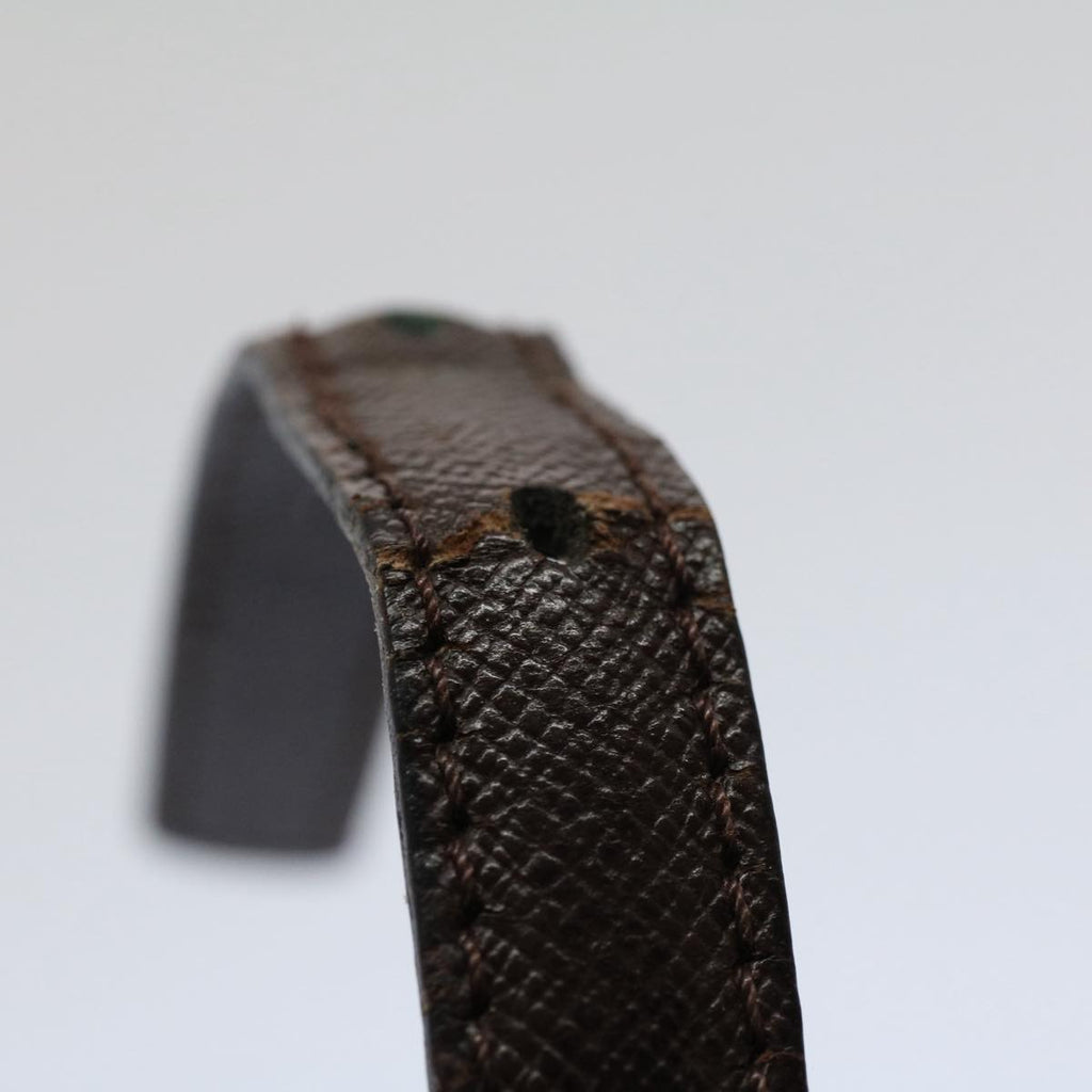 LOUIS VUITTON Shoulder Strap For Male Leather 19.7"-22" Br LV Auth bs9322