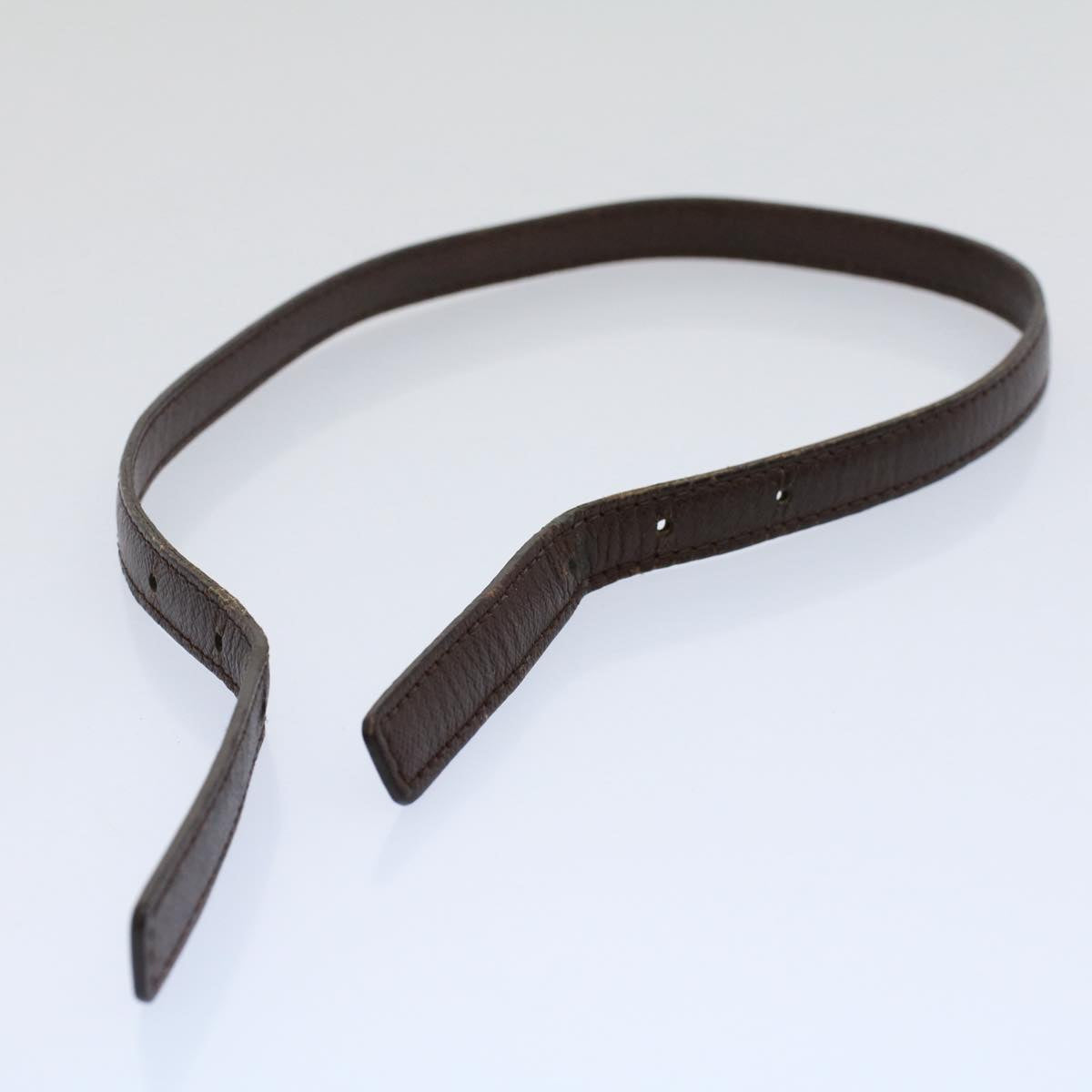 LOUIS VUITTON Shoulder Strap For Male Leather 19.7"-22" Br LV Auth bs9322
