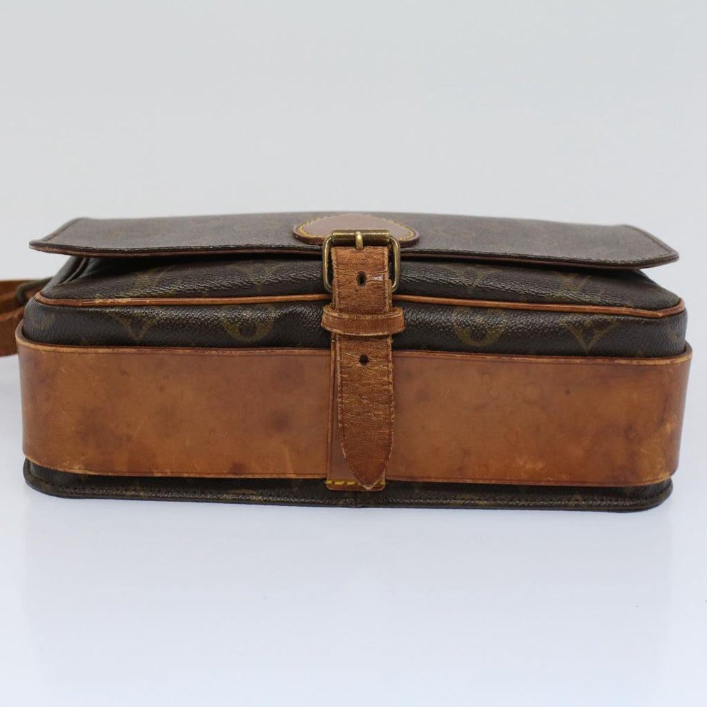 LOUIS VUITTON Monogram Cartouchiere GM Shoulder Bag M51252 LV Auth bs9772