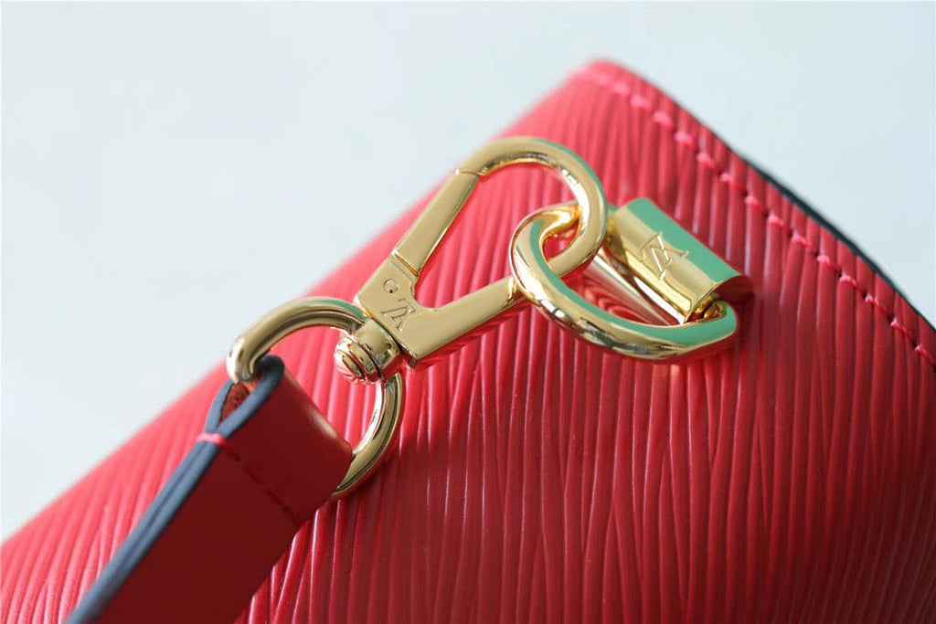 Louis Vuitton Twist MM Bag Epi Red/ Pink For Women,  Shoulder and Cross Body Bags 9.1in/23cm Louis Vuitton