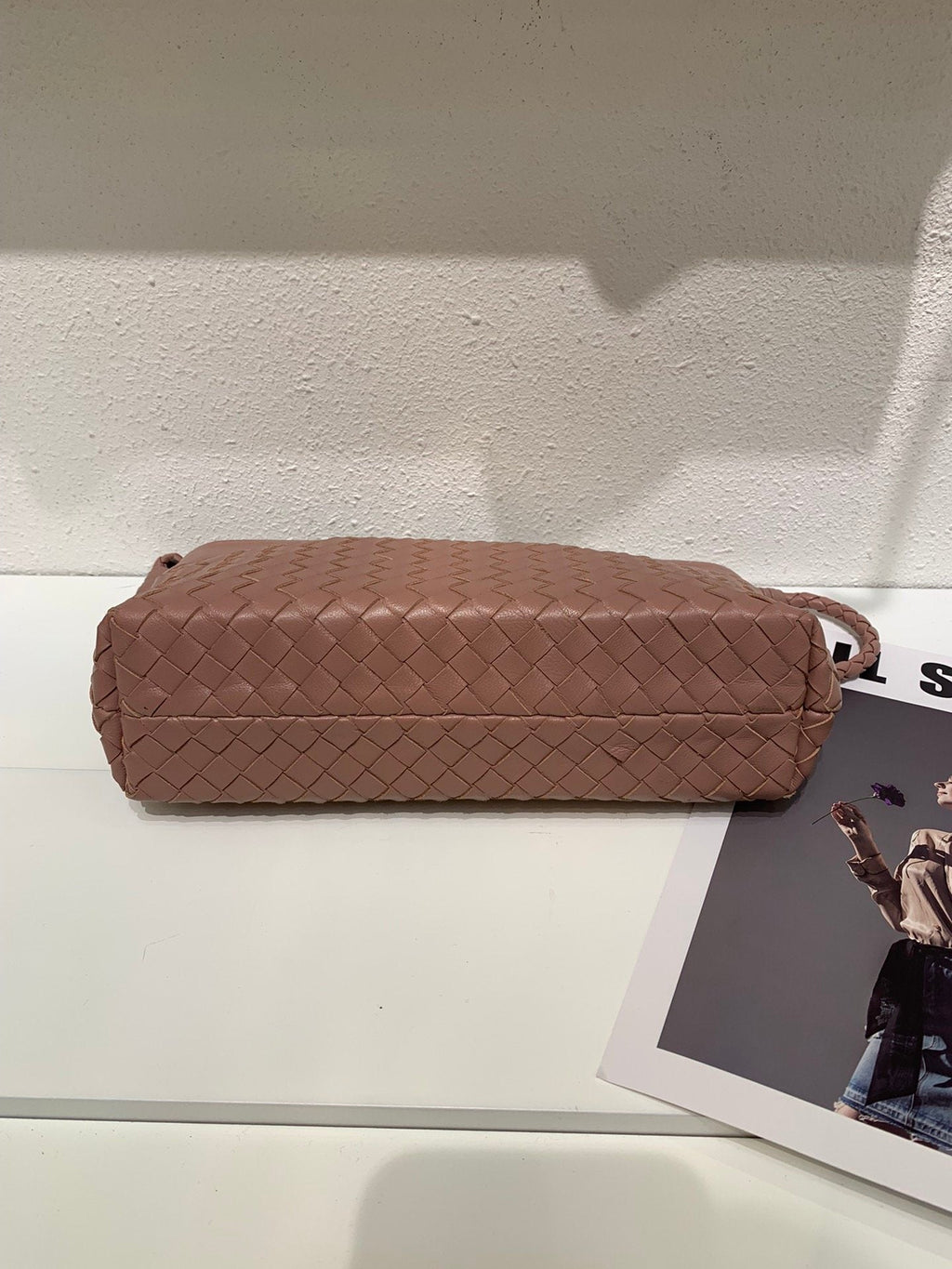 Bottega Veneta Clutch Bag Brown, For Women, Bags 9.8in/25cm