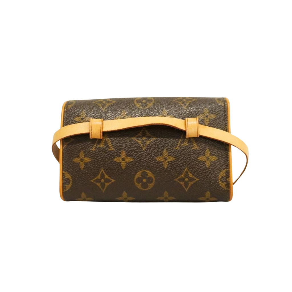 Louis Vuitton Pochette Florentine  Canvas Clutch Bag