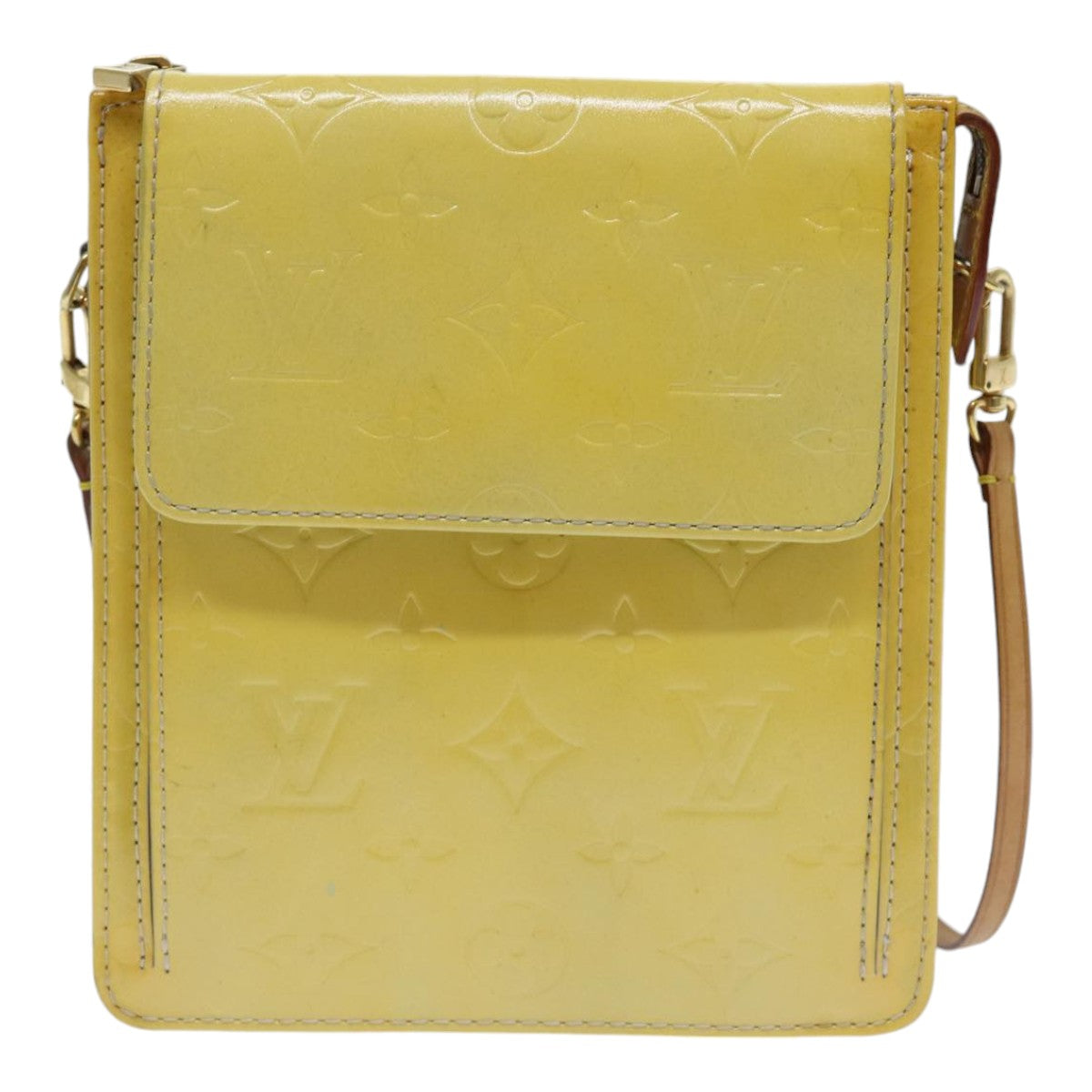 Louis Vuitton Mott   Leather Clutch Bag