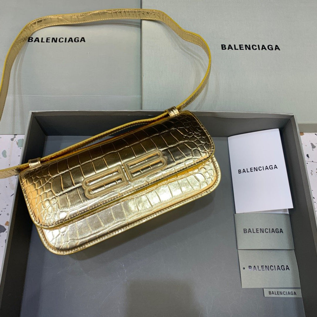 Gossip Small Shoulder Bag Gold, For Women,  Bags 9.1in/23cm