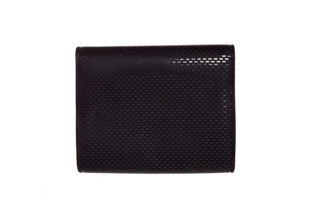 St. John Black Pattern Clutch