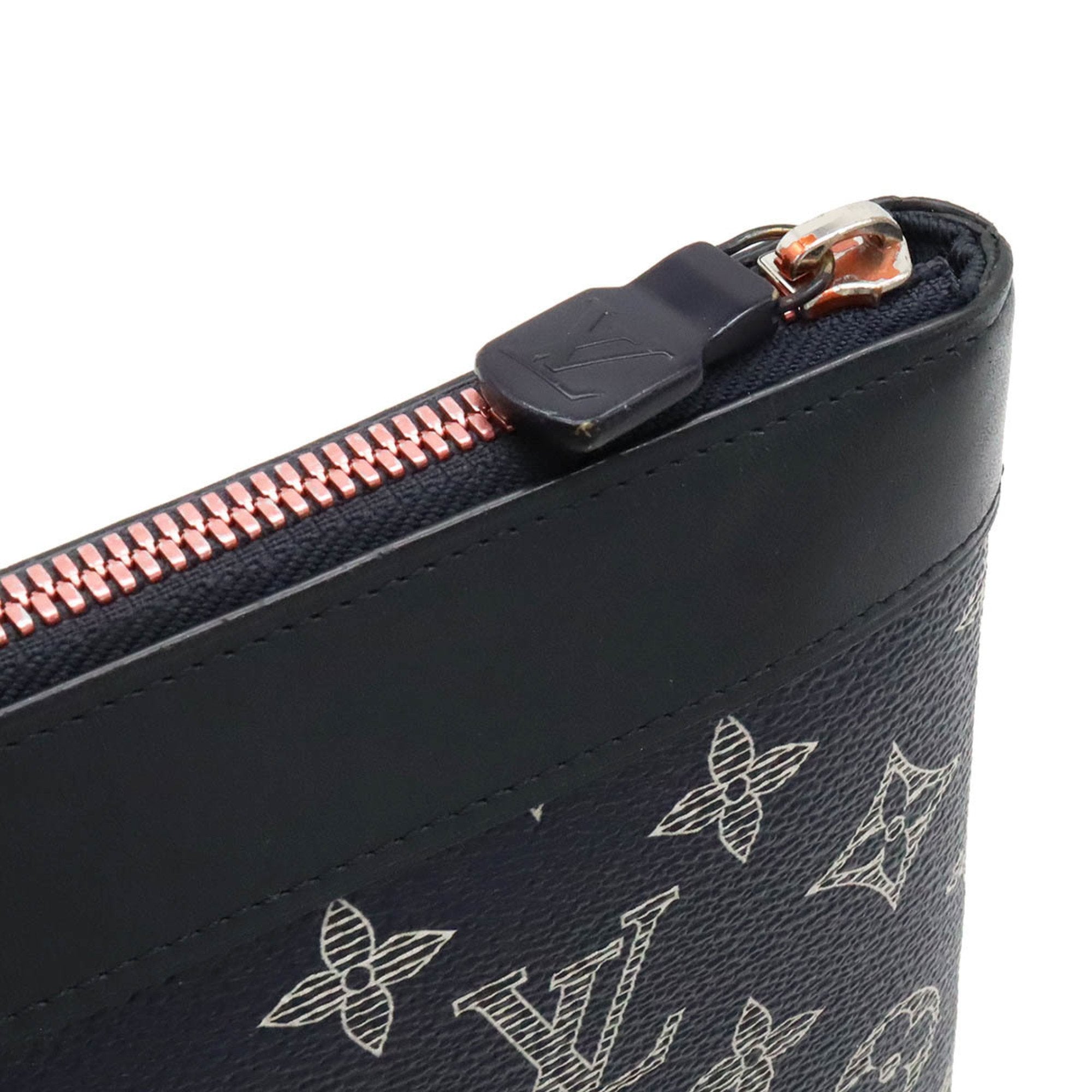 Louis Vuitton Apollo Pochette  Canvas Clutch Bag