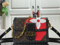 Louis Vuitton Dauphine MM Game On Monogram Canvas By Nicolas Ghesquiere For Women, WomenÃƒÂ¢Ã¢â€šÂ¬Ã¢â€žÂ¢s Handbags, Shoulder And Crossbody Bags 9.8in/25cm Louis Vuitton M57448