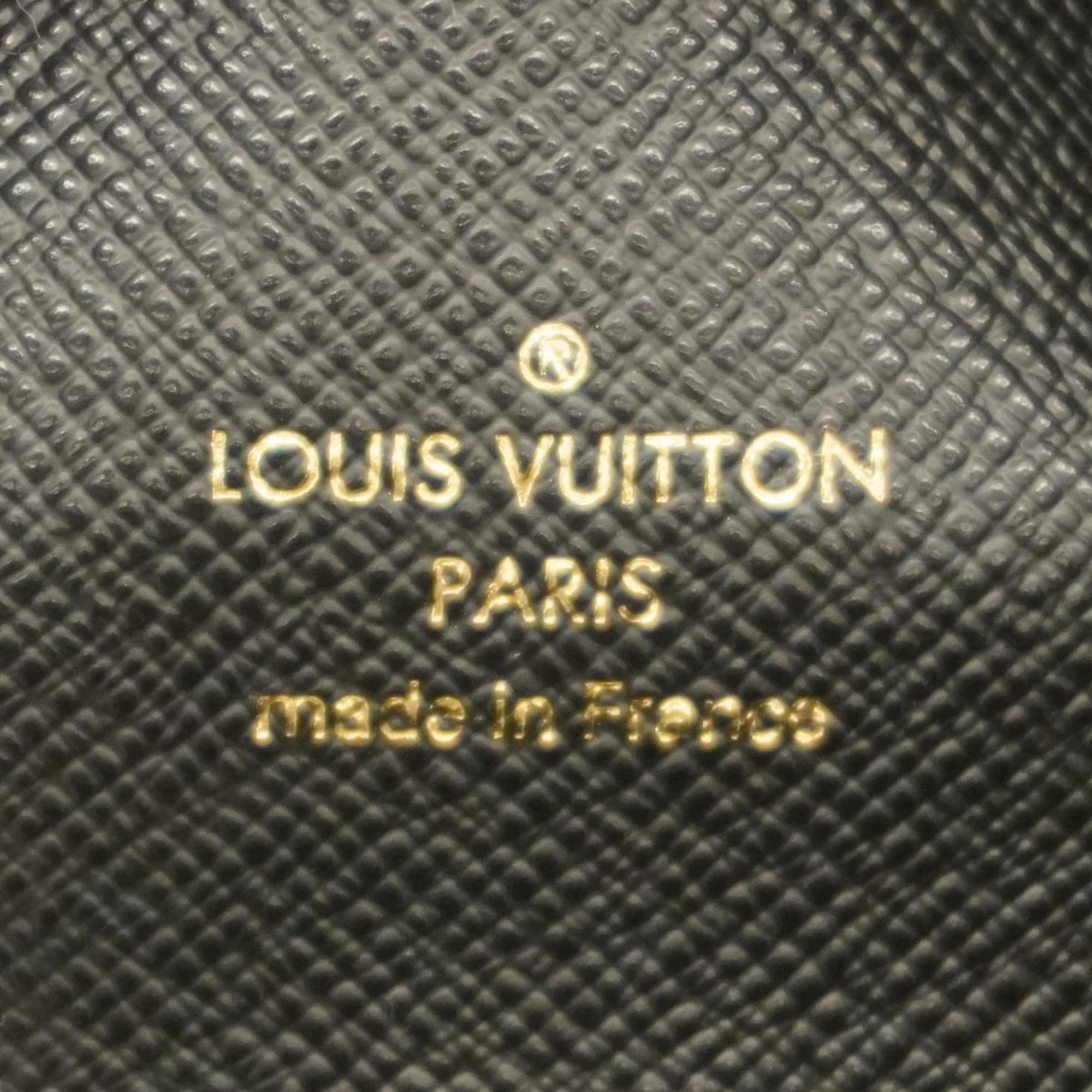 Louis Vuitton Pochette Double Zip  Canvas Clutch Bag