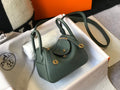 Lindy Mini Bag Vert Amande With Gold Hardware For Women, WomenÃ¢â‚¬â„¢s Handbags, Shoulder And Crossbody Bags 7.5in/19cm