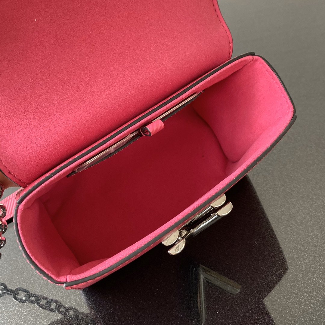 Louis Vuitton Twist Mini Epi Pink For Women, WoHandbag, Shoulder And Crossbody Bags 6.1in/15.5cm Louis Vuitton M56120