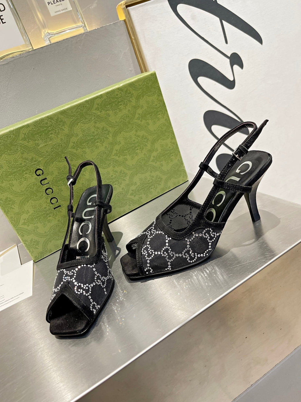 New 1:1 rep Gucci HIGH HEELS 022