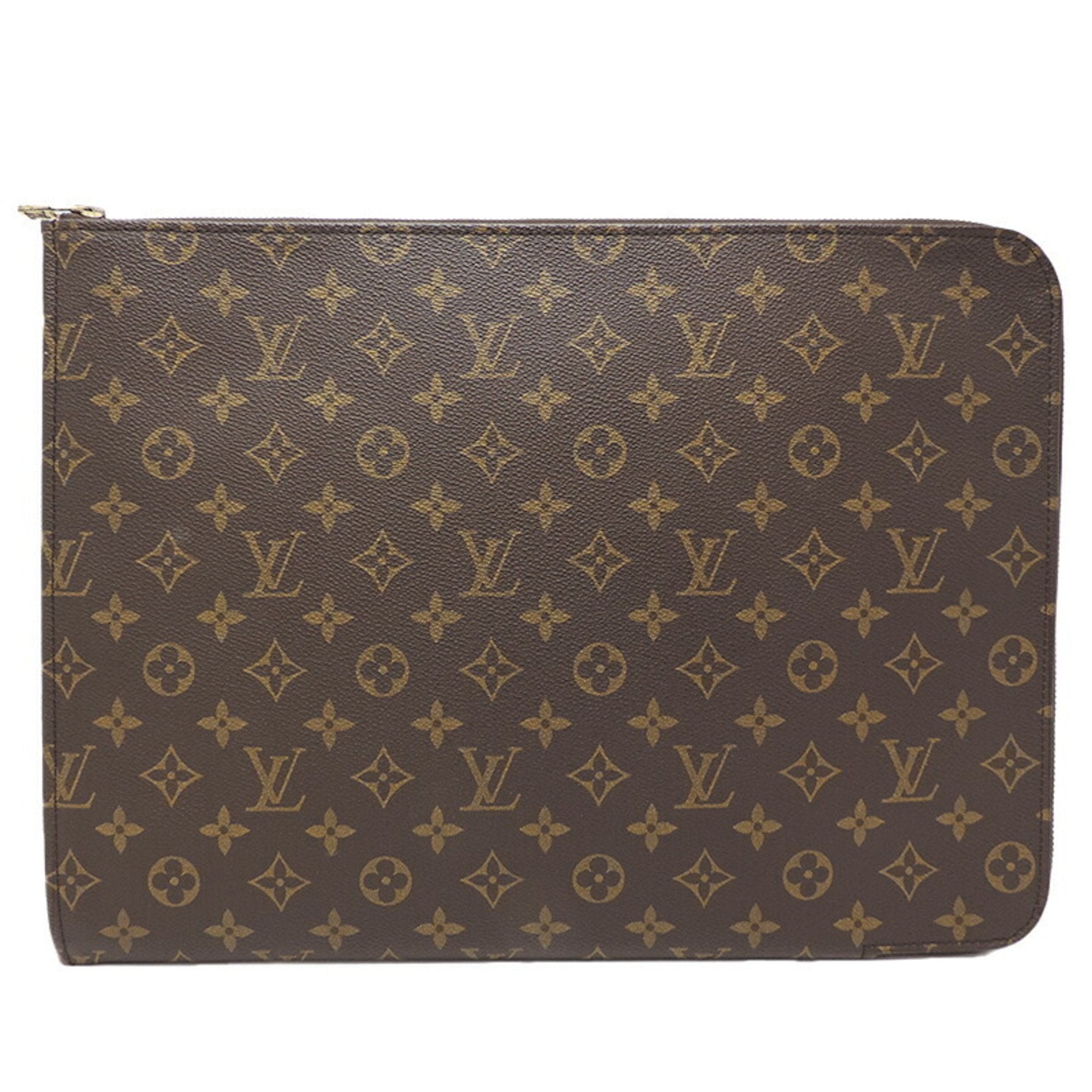 Louis Vuitton Pochette  Canvas Clutch Bag
