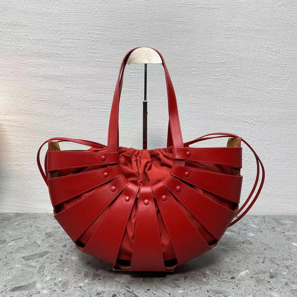 MeGLAMIum Shoulder Bag Red, For Women, Women Bags 8.6in/22cm