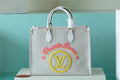 Louis Vuitton Onthego MM Monogram Giant And Rafa White/ Yellow For Women,  Shoulder And Crossbody Bags 35cm/13.8in Louis VuittonÃƒâ€šÃ‚Â 