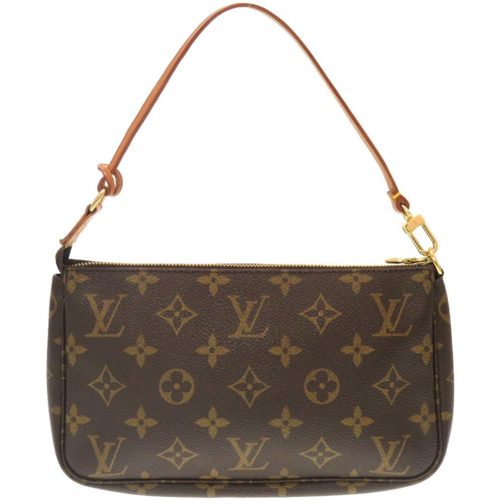 Louis Vuitton Pochette Accessoires  Canvas Clutch Bag