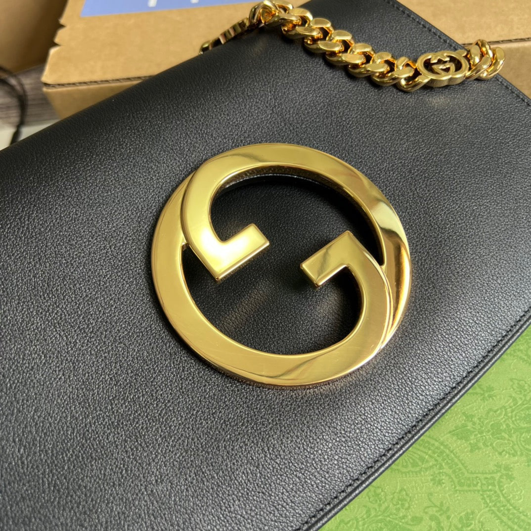 Gucci BlonDiore Shoulder Bag Black For Women, Women’s Bags 11in/28cm Gucci‎ 699268 UXX0G 1000