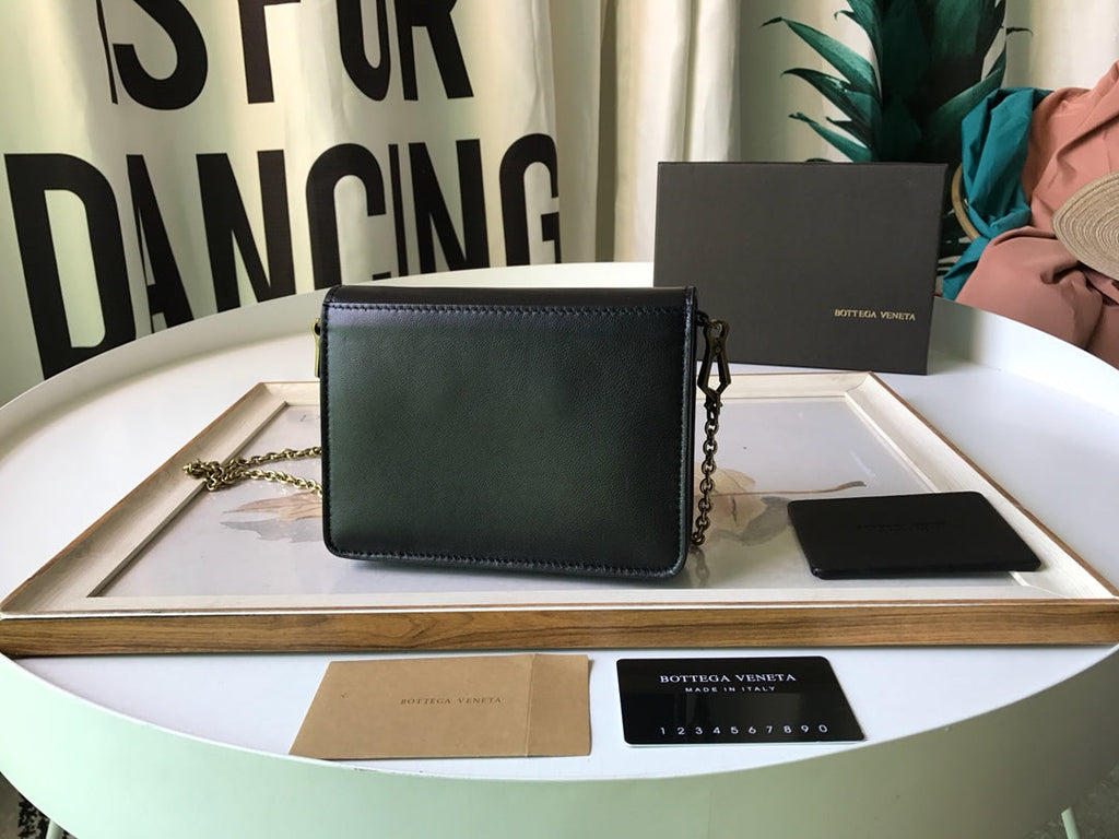 Bottega Veneta Crossbody Black, For Women, Bags 6.9in/17.5cm