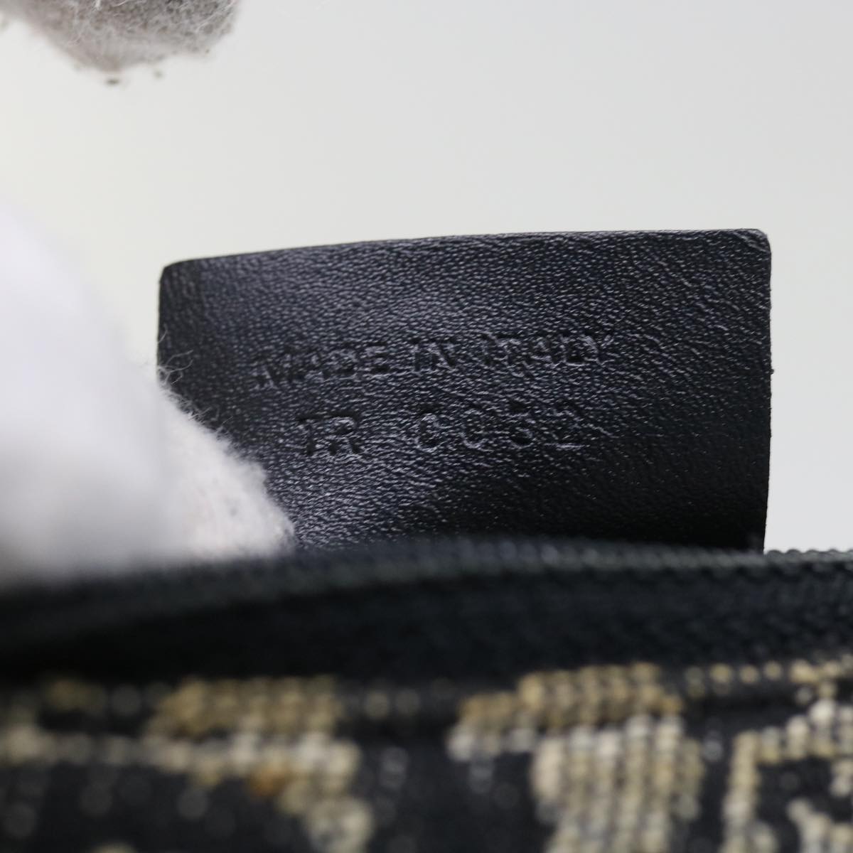 Dior Saddle  Canvas Clutch Bag