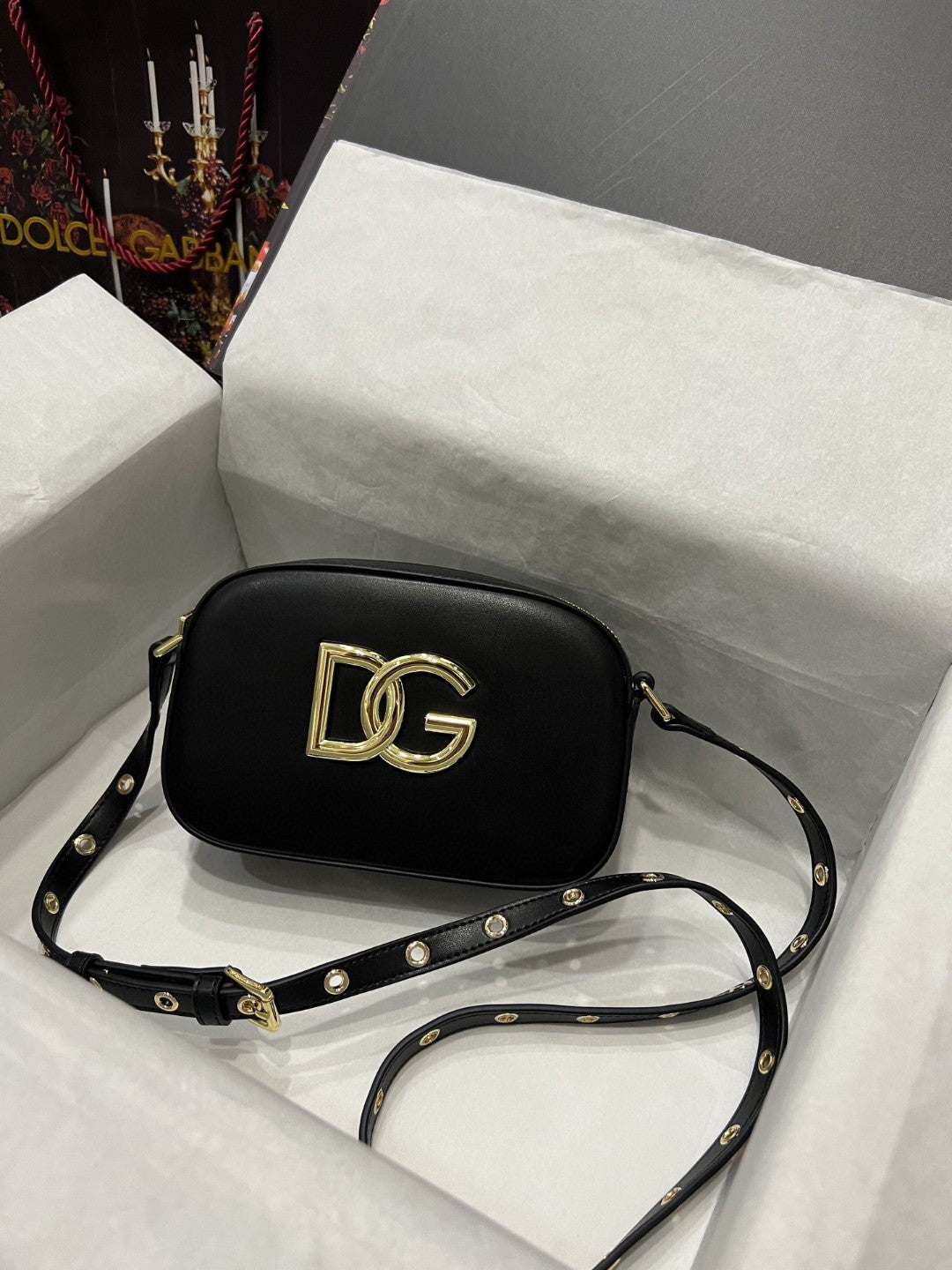 Crossbody 3.5 Bag Black For Women 7.5in/19cm GLAMI7095AW57680999