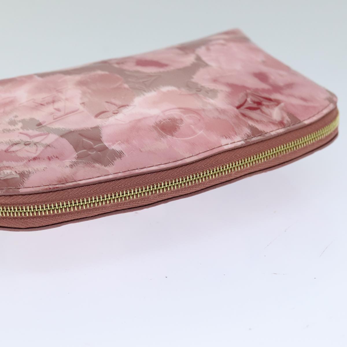 Louis Vuitton Cosmetic Pouch   Leather Clutch Bag
