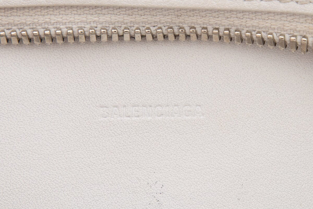 Balenciaga White Leather Neo Classic City Handbag