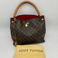 Louis Vuitton Gaia Brown Monogram Canvas Shoulder Bag