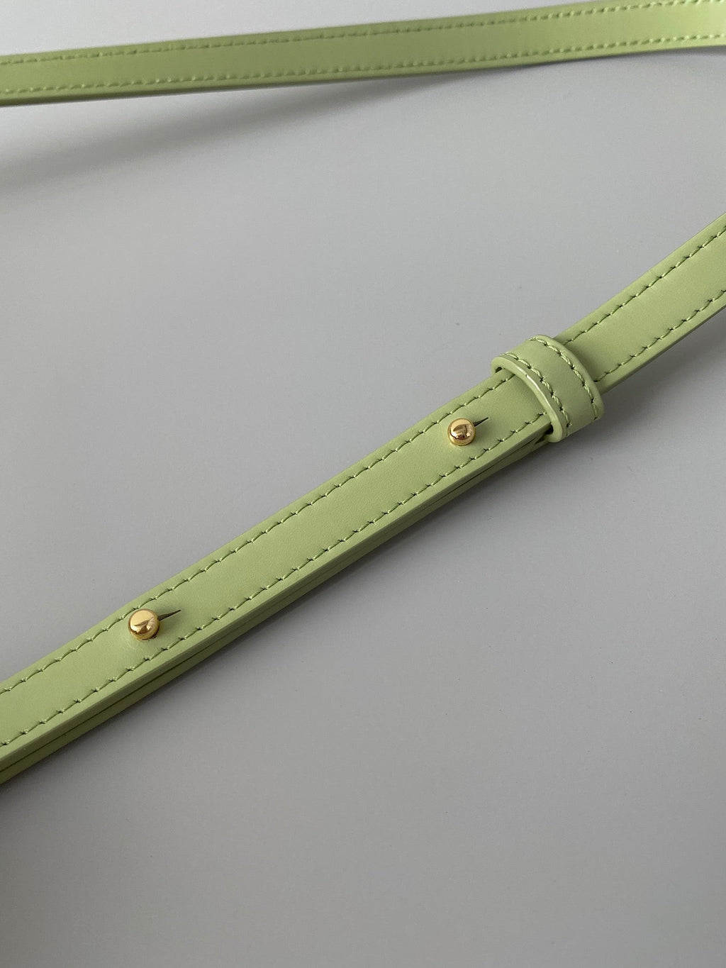 Crossbody Oval Purse Cuir Triomphe Mint Green For Women 6in/16cm