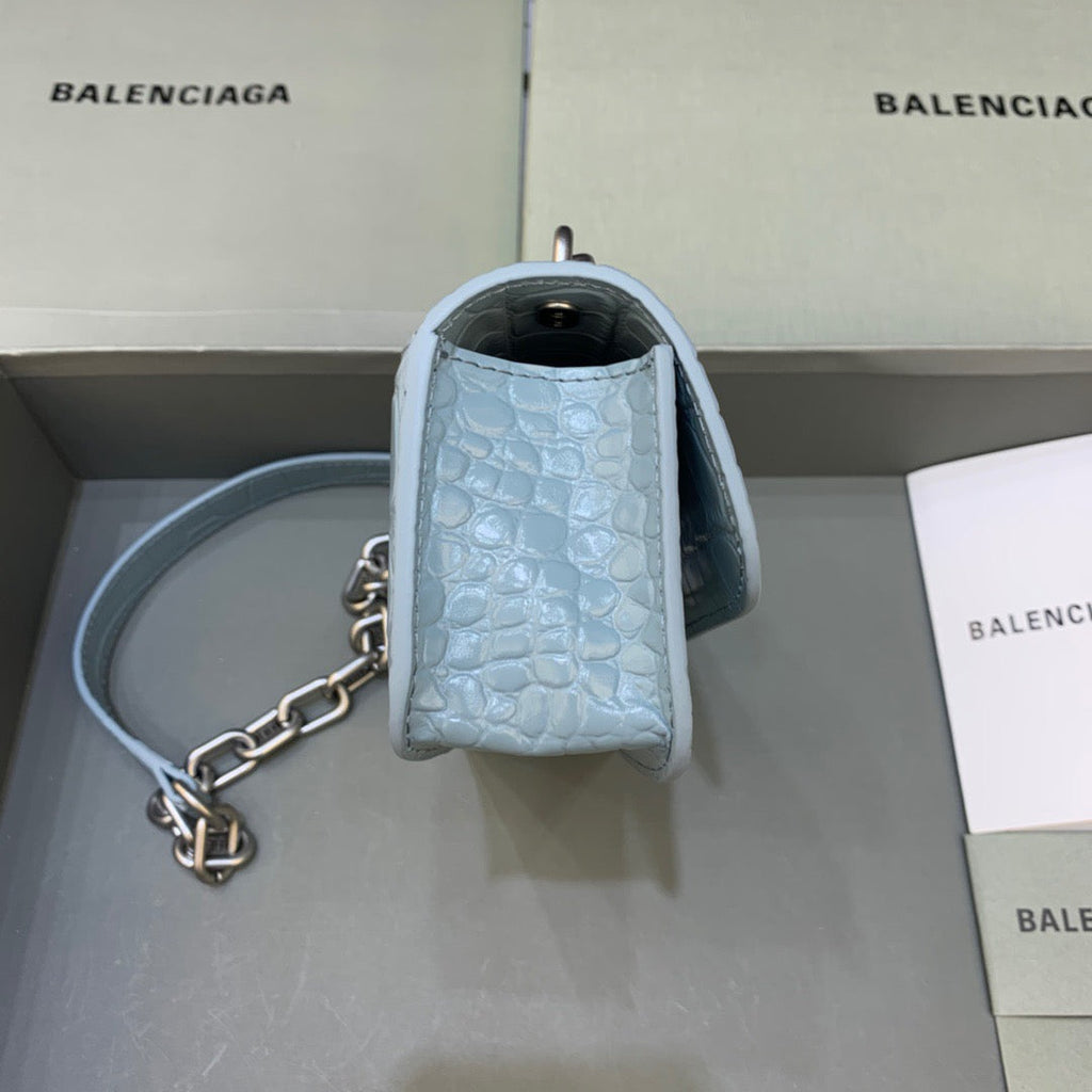 Gossip Small On Chain Shoulder Bag Blue, For Women,  Bags 7.4in/19cm