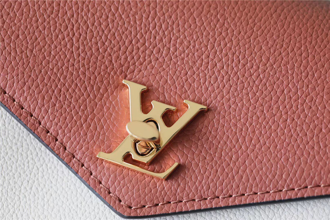 Louis Vuitton Mylockme Chain Pochette Brown / Quartz White For Women,  Shoulder and Crossbody Bags 7.5in/19cm Louis Vuitton 
