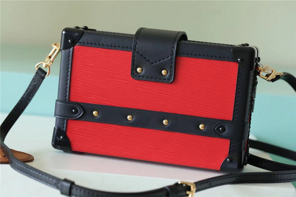 Louis Vuitton Petite Malle Epi Black/Red For Women,  Shoulder And Crossbody Bags 7.9in/20cm Louis Vuitton 