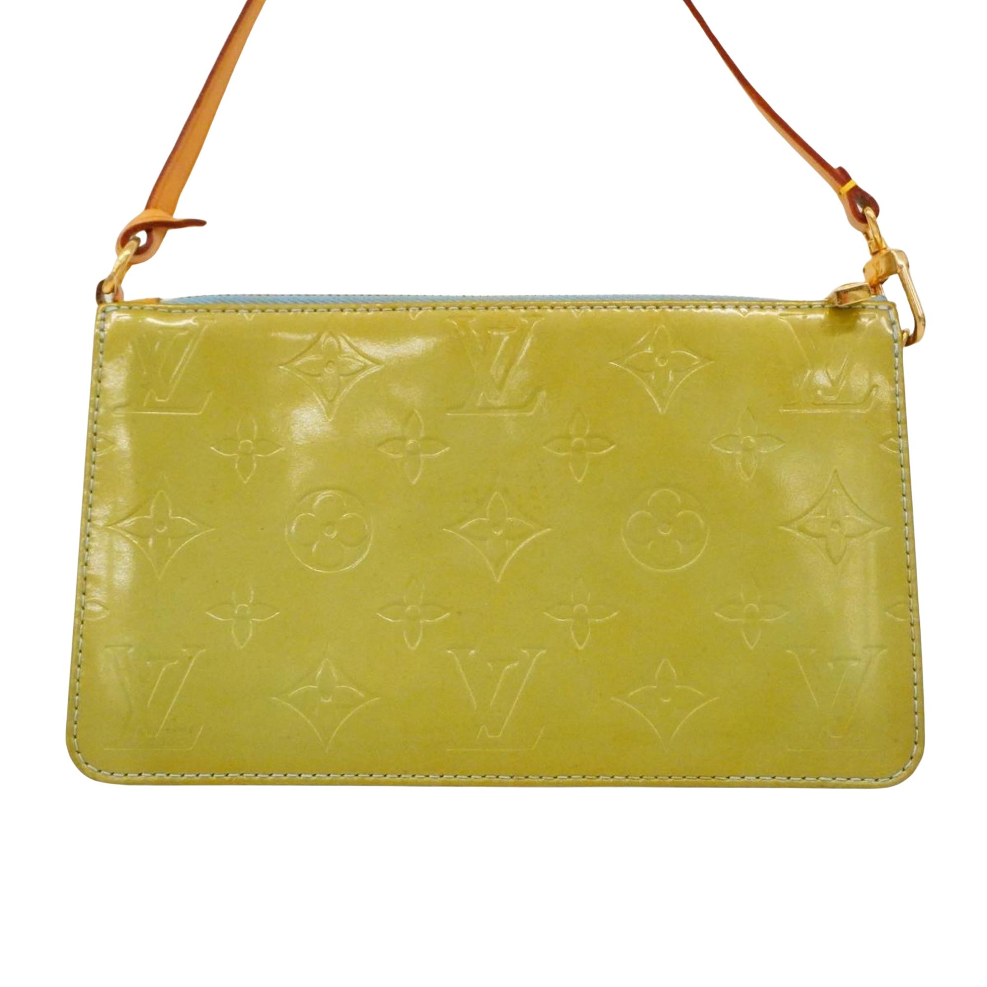 Louis Vuitton Lexington   Leather Clutch Bag