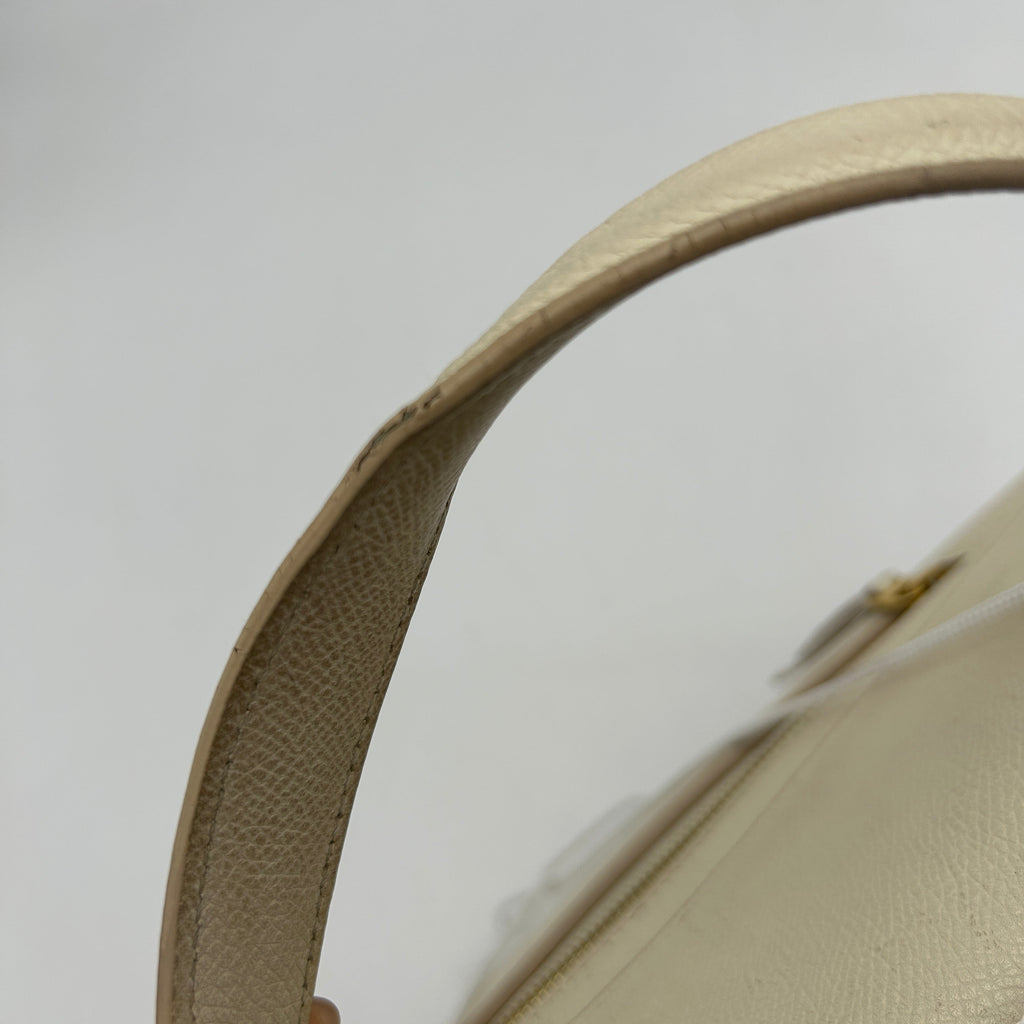 Celineline Beige Belt Shoulder Bag