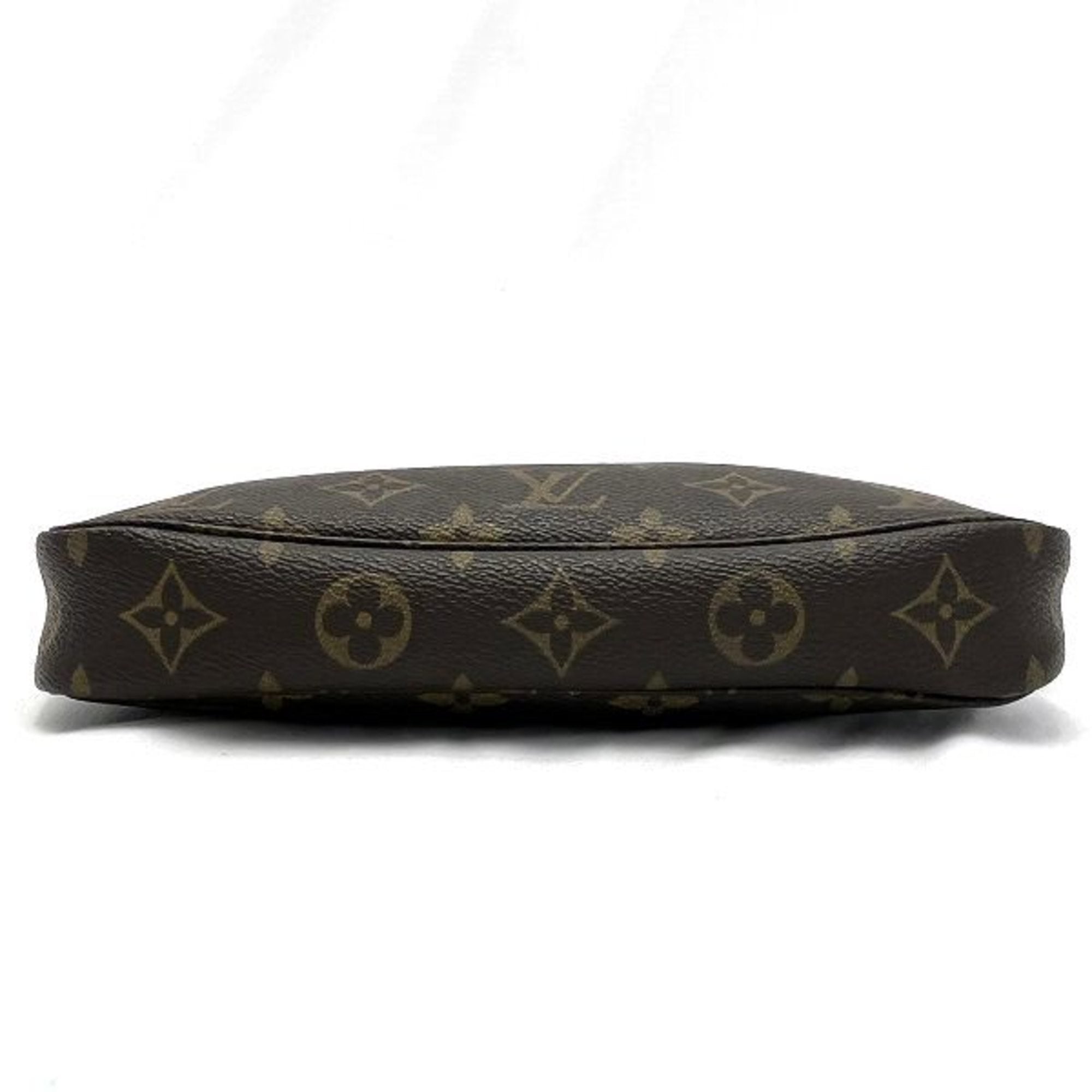 Louis Vuitton Pochette Accessoire  Canvas Clutch Bag