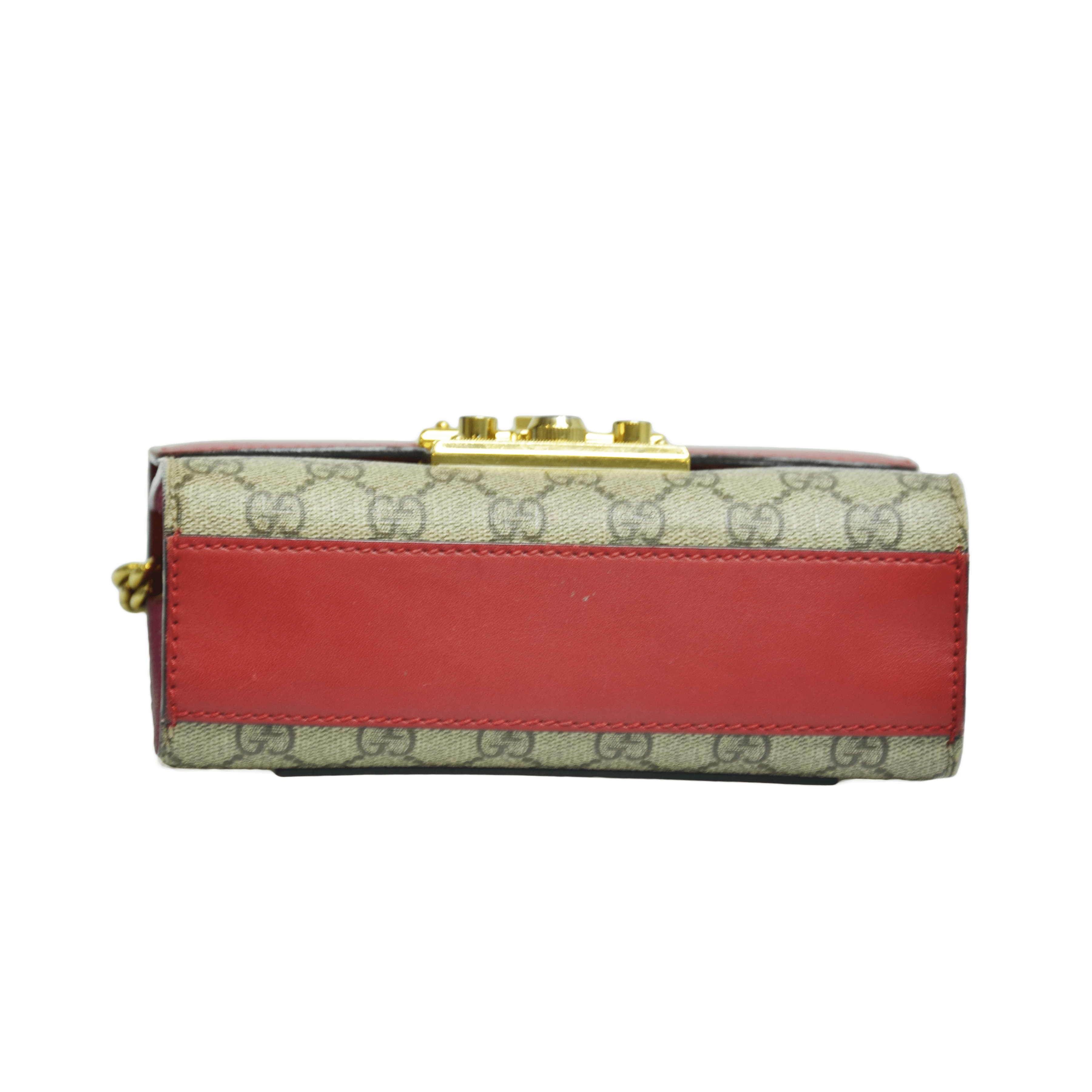 Multicolor GG Supreme Padlock Shoulder Bag