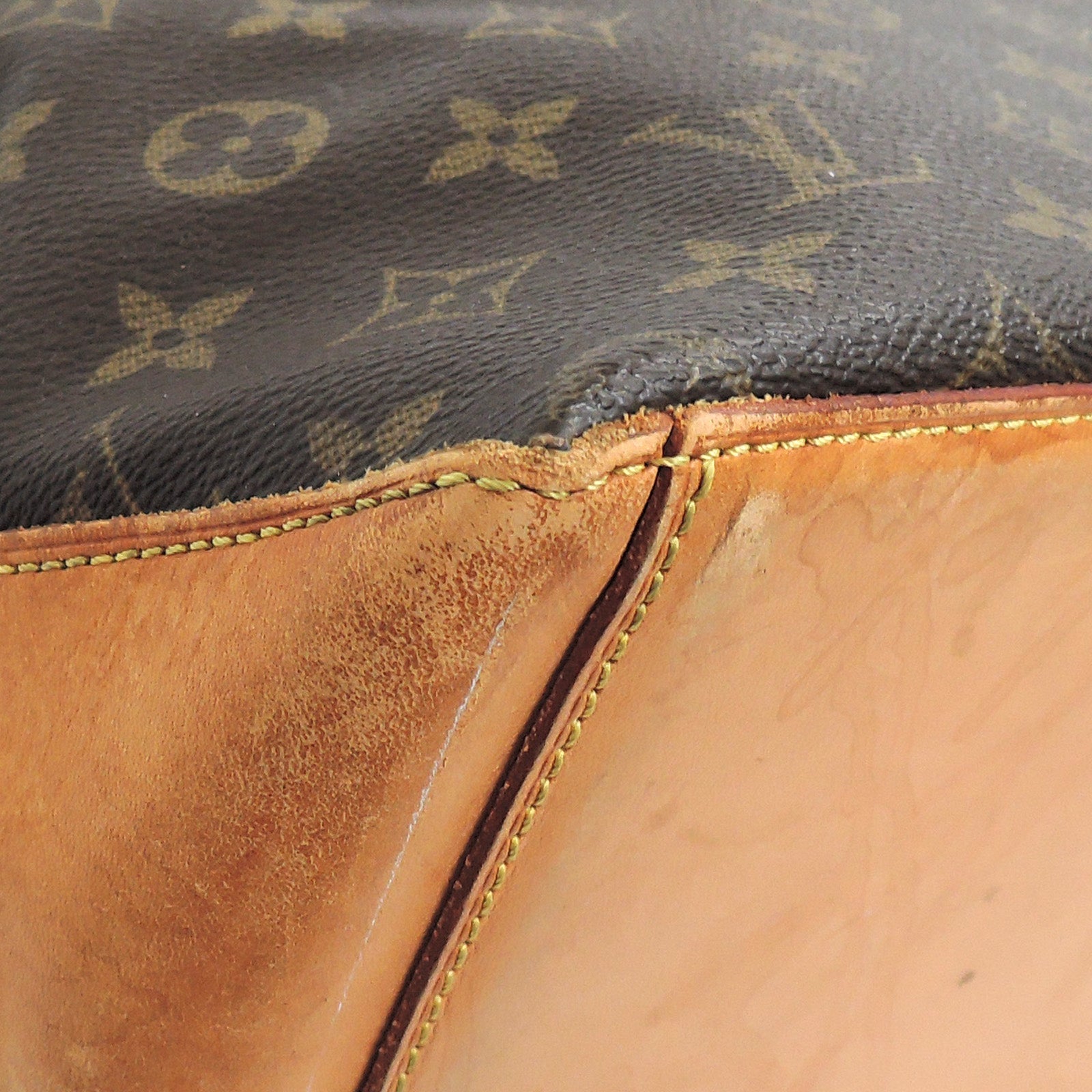 Louis Vuitton Cabas Mezzo Br Monogram Canvas