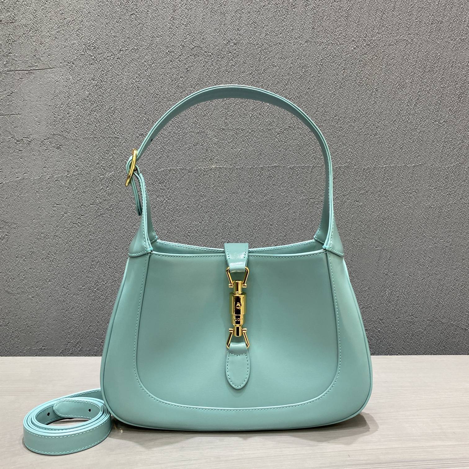 Jackie 1961 Small Shoulder Bag Light Blue For Women 10.8in/27.4cm Ã¢â‚¬Å½636709 10O0G 4933