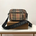 Burberry Vintage Check And Crossbody Bag For Men, Bags 8.6in/22cm