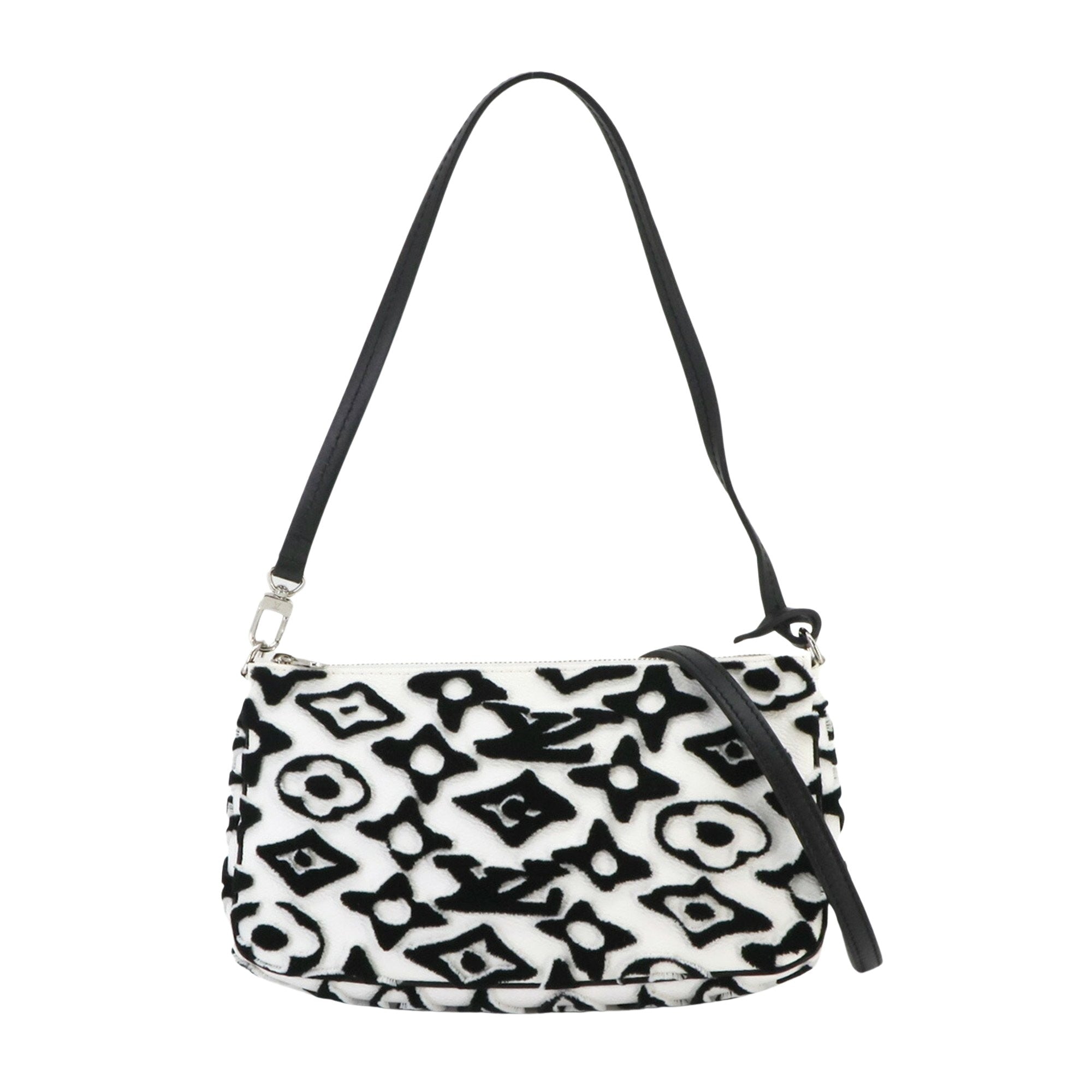 Louis Vuitton Pochette Accessoires  Canvas Clutch Bag
