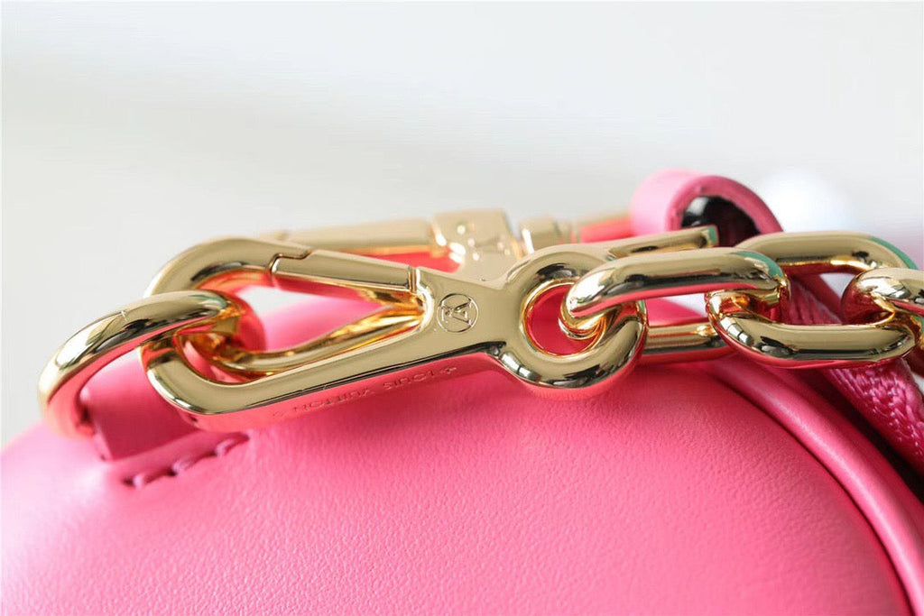 Louis Vuitton Papillon GLAMI Bag Classic Monogram For Women 20cm Dragon Fruit Pink Louis Vuitton M59826