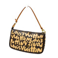 Louis Vuitton Pochette Accessoires  Canvas Clutch Bag