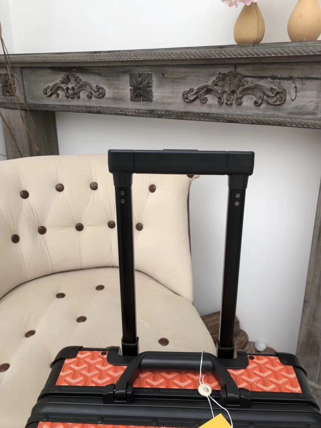 Goyard Rolling Vali Orange For MLB, LuGucciage 20in/51cm Top Quality